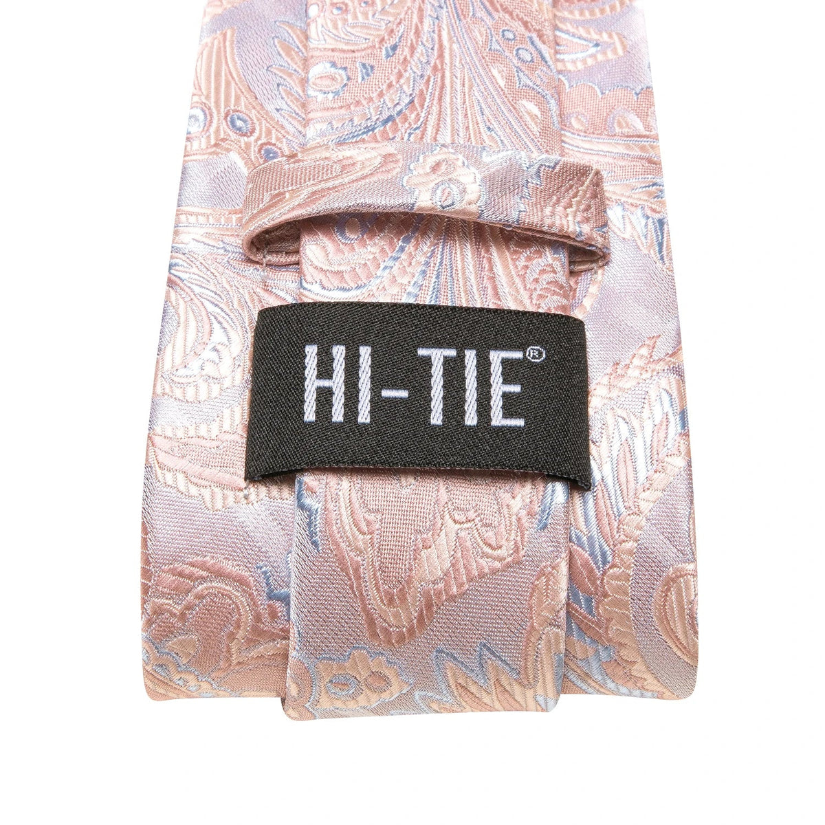 Hi-Tie Paisley Jacquard Tie Handkerchief & Cufflink Gift Set Necktie Gift Set Qme