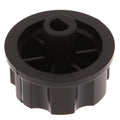 D-Type Timer Switch Knob for Air Fryer KL50-G3 – Stainless Appliance Replacement Knob Qme Black