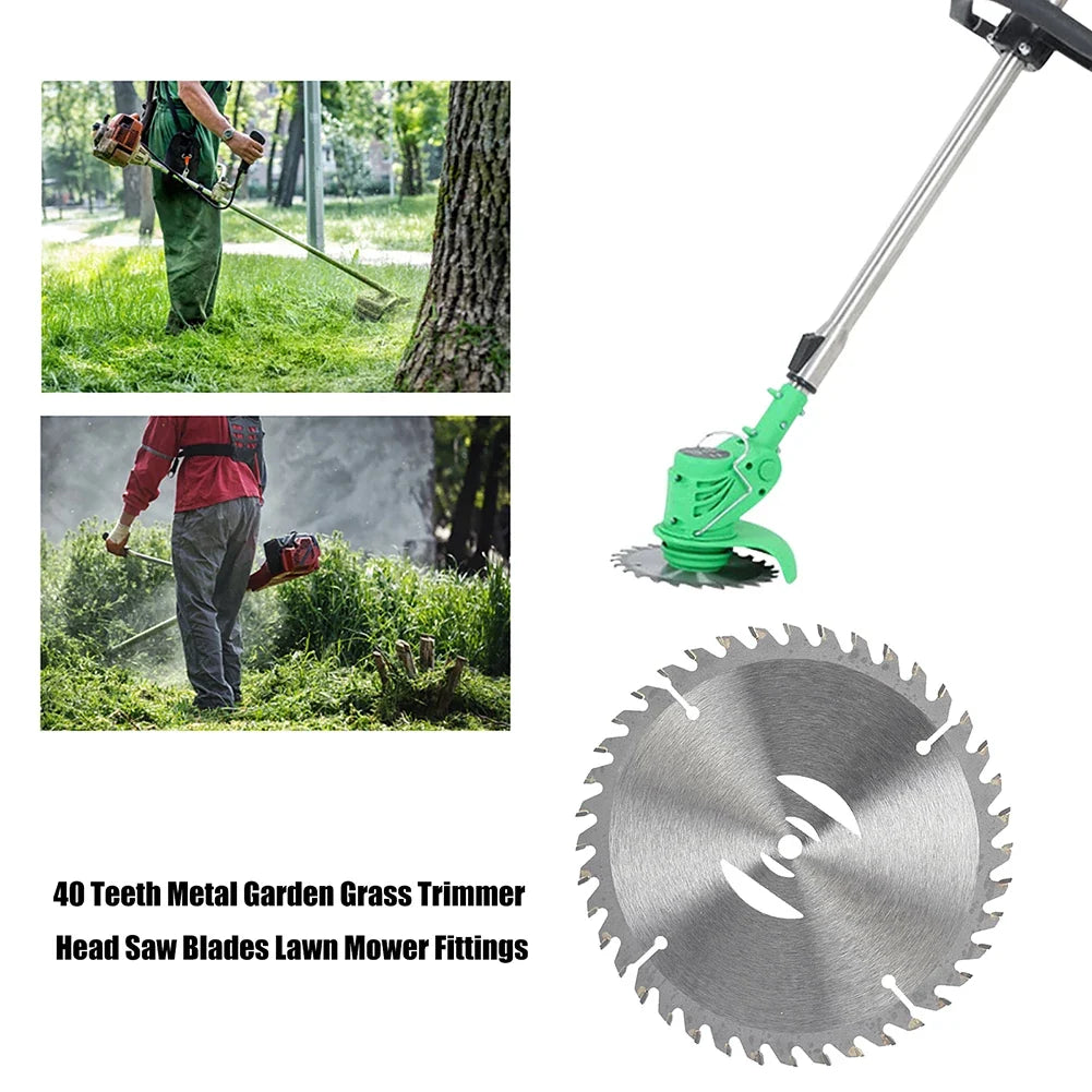 Metal Weeder Saw Blade 150mm Grass Trimmer Head – 40 Teeth Trimmer Blade Qme