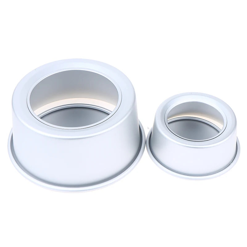 Nonstick Aluminum Round Cake Pan with Removable Base 4–10 In Round Cake Pan Qst
