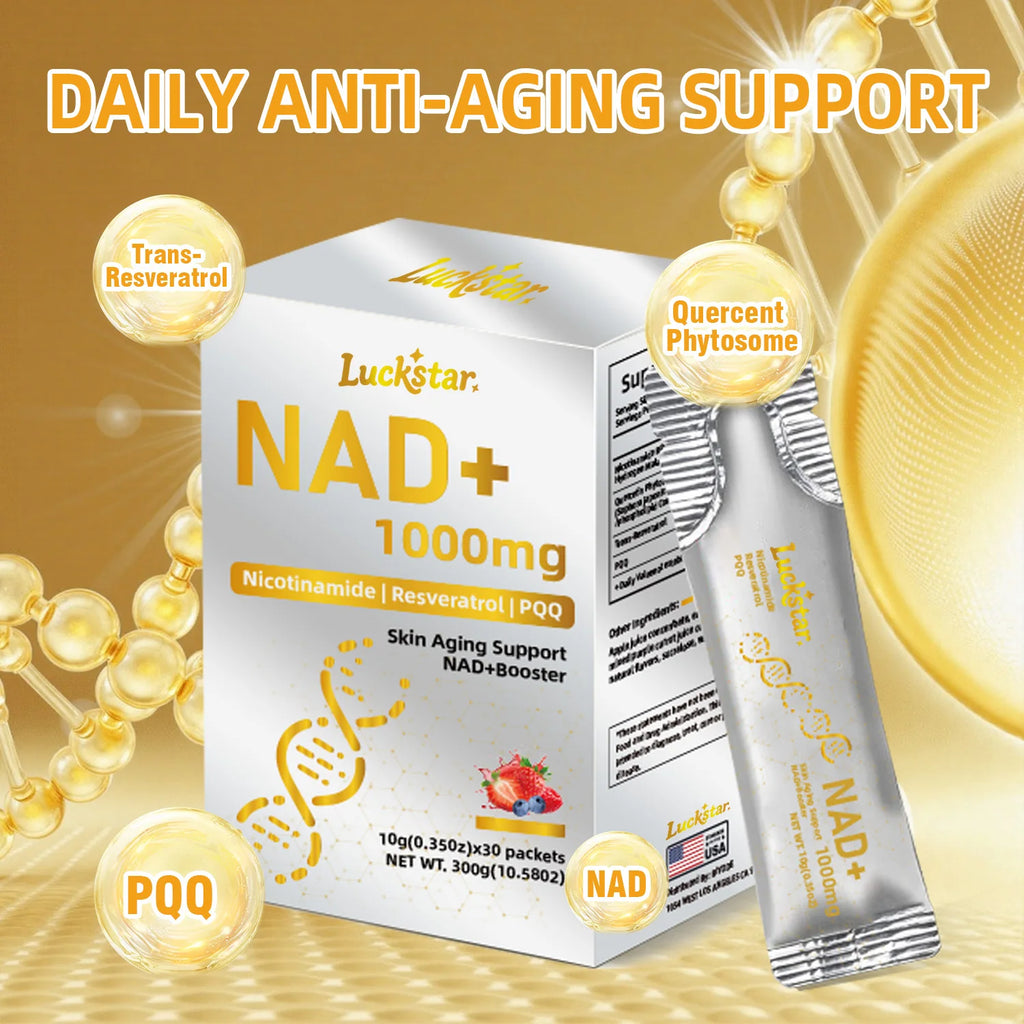 Niacinamide Ribosyl & Resveratrol Supplement – 30 Count Anti-Aging Supplement Qst