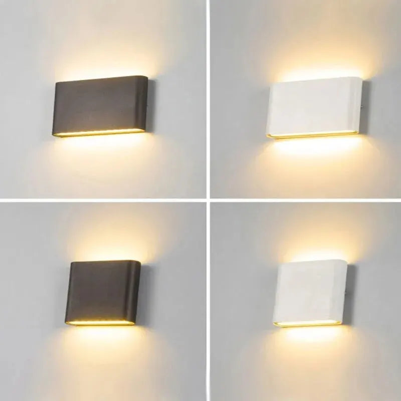 Waterproof LED Outdoor Wall Lamp – Modern Minimalist Design Outdoor Wall Lamp Qme
