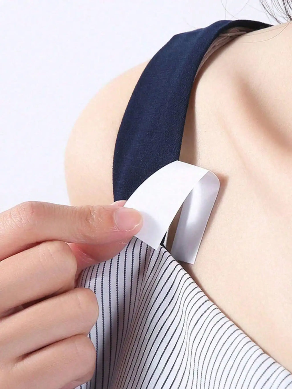 Invisible Anti-Light Shirt Collar Shoulder Strap Cover Strip Wardrobe Accessory Strip Qme