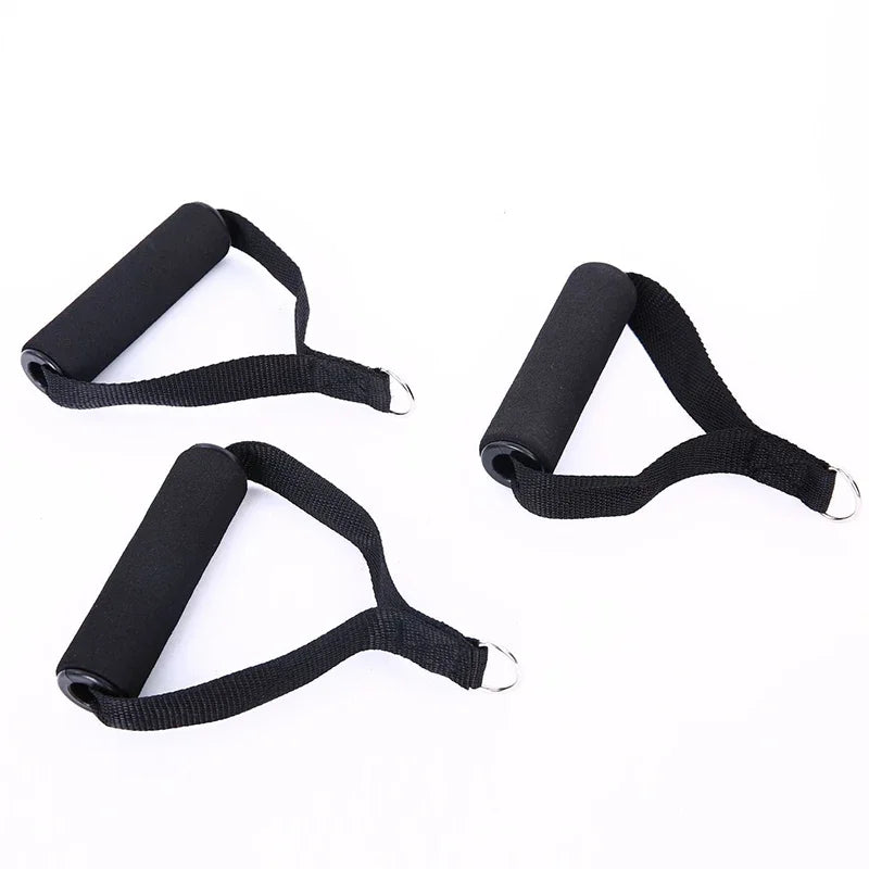 Exercise Band Handles Nylon Pull Rope Grip – Fitness Accessory Exercise Band Handle Qme