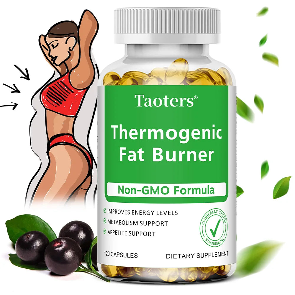 Thermogenic Capsules – Green Tea & Apple Cider Vinegar Thermogenic Supplement Qst
