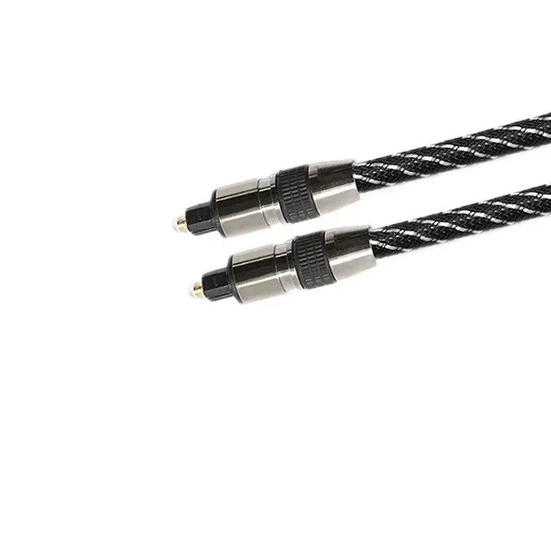 Digital Optical Fiber Audio Cable – Toslink SPDIF, 5 Lengths Optical Audio Cable Qme