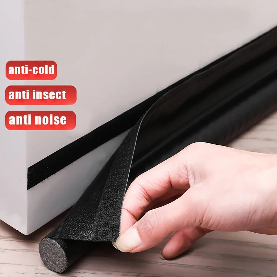 Adjustable Door Bottom Seal Strip & Draft Stopper Weatherstrip Door Weatherstrip Seal Qme