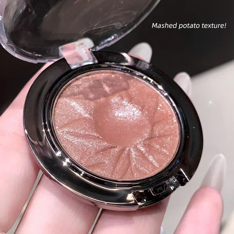 Gege Bear Multi-Use Eyeshadow Highlighter Powder – 5 Shades Eyeshadow Highlighter Powder Qme