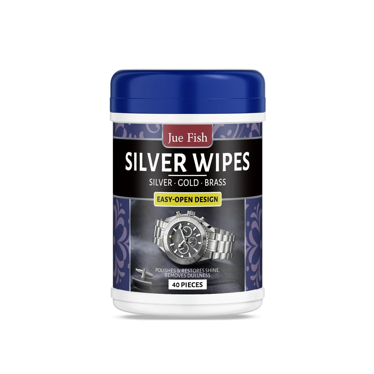 Silverware Polishing Wipes – Clean, Shine & Remove Tarnish Silver Polishing Wipes Qme 40pcs Boxed