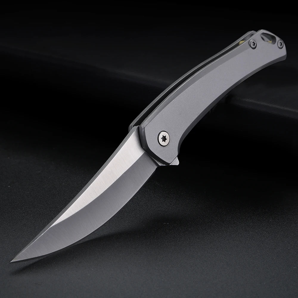 XUANFENG Mini Folding Pocket Knife – D2 Steel Keychain EDC Folding Pocket Knife Qst 1 psc