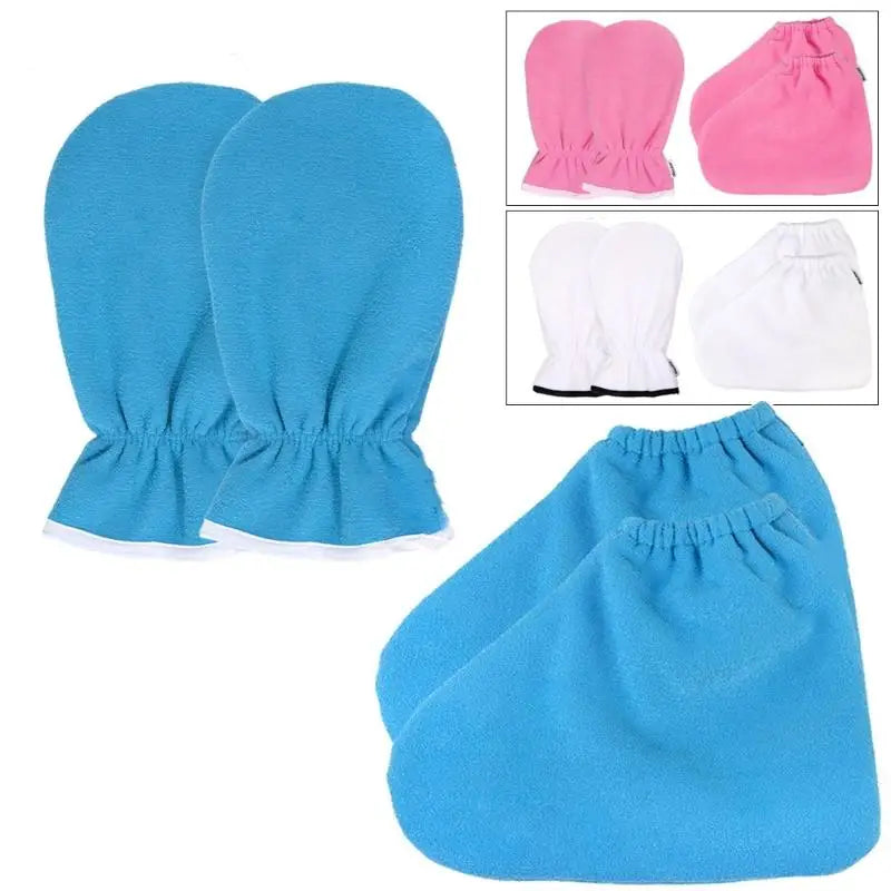 Flannel Insulation Hand Care Gloves – Nail & Moisture Guard Hand Care Gloves Qme