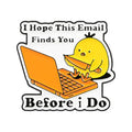 Yellow Chicken Enamel Pin – Cute Cartoon Office Brooch Enamel Lapel Pin Qme style1