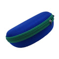 EVA Hard Glasses Case with Carabiner Hook | Colorful Zipper Eyeglasses Case Qst A5