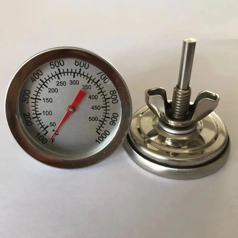 Stainless Steel Oven Thermometer – BBQ & Baking Dial Gauge Oven Thermometer Qst