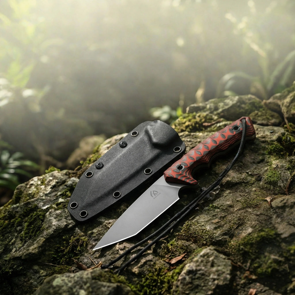 HUANGFU Classic Steel Multi Knife – Outdoor & Home Cutting Tool Outdoor Multi Knife Qst FU025