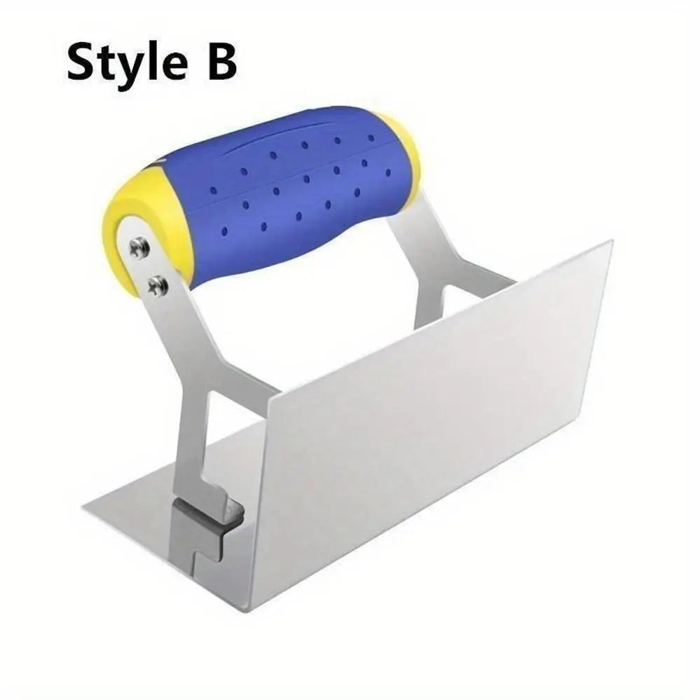 Stainless Steel 90° Inner & Outer Corner Plastering Trowel Corner Plastering Trowel Qme