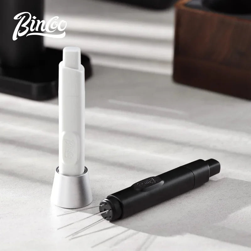 Bincoo WDT Coffee Needle Distributor – Stainless Steel Tool Espresso Distribution Tool Qst