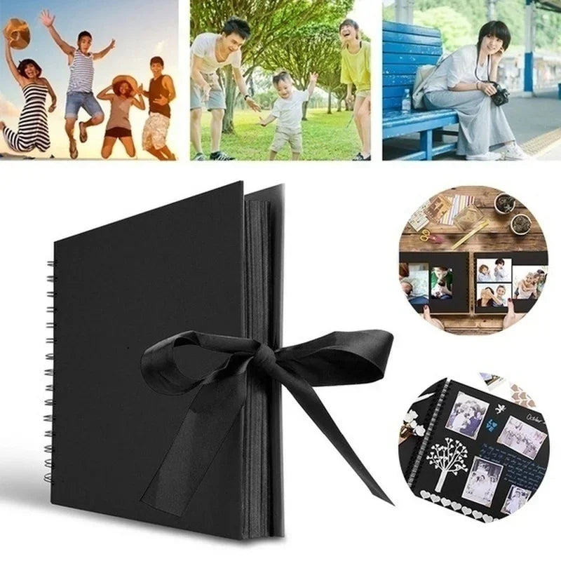 DIY Kraft Paper Scrapbook Photo Album – Wedding & Gift Idea Scrapbook Photo Album Qme