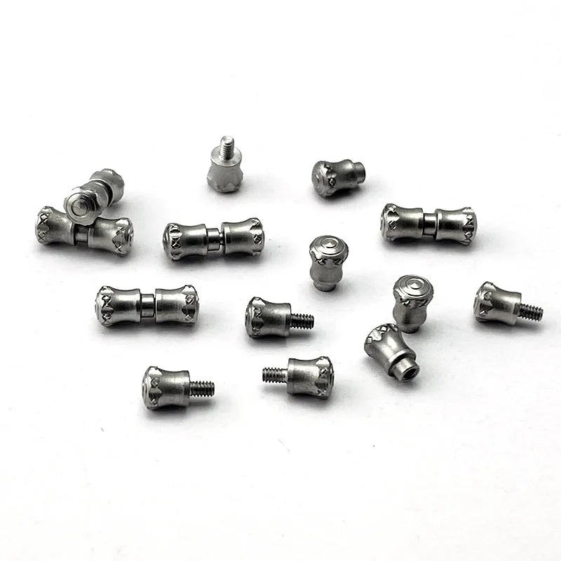 10 Sets Stainless Steel Lock Screws for Folding Knife DIY Knife Making Hardware Qst S
