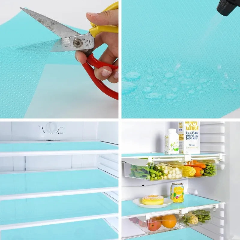 Waterproof Washable Refrigerator Mat – Cabinet & Drawer Liner Cabinet & Drawer Liner Qme