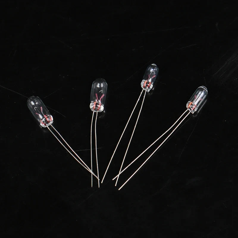 Miniature Edison Rice Filament Bulbs 3V 6V 12V – 20 Pack Miniature Incandescent Bulb Qme