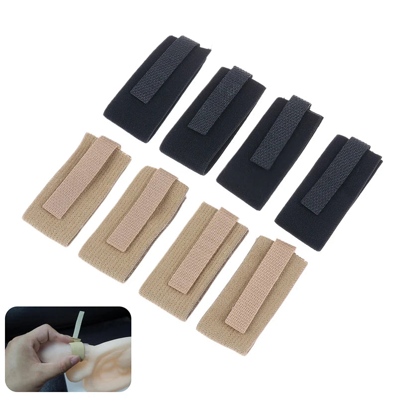 10Pcs Male Catheter Leg Strap – Adjustable Reusable Holder Band Catheter Leg Strap Qst