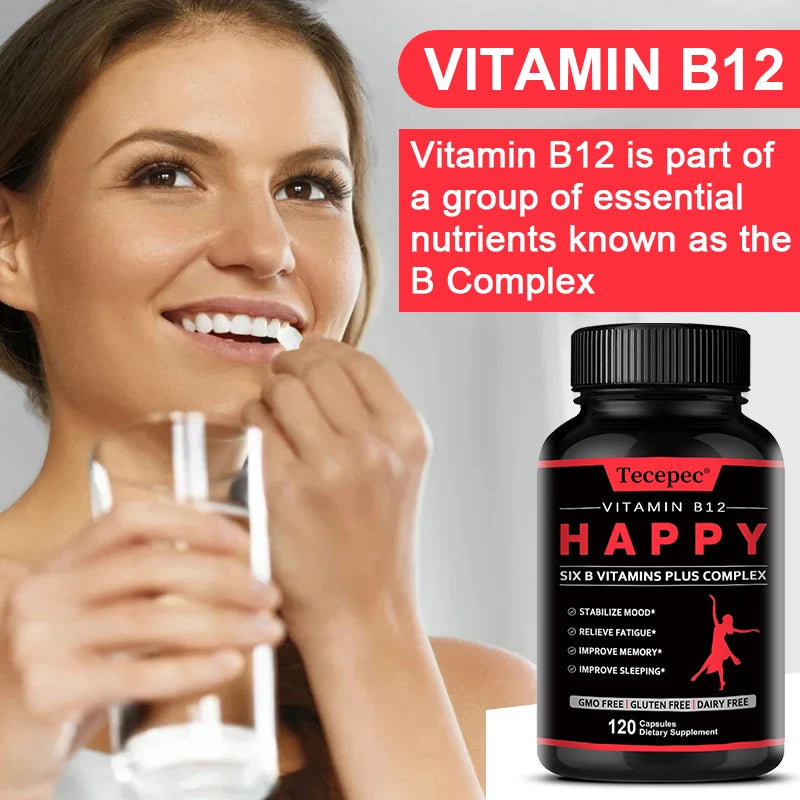 Vitamin B12 2000 MCG Supplement – Energy, Brain & Heart Support Vitamin B12 Supplement Qst