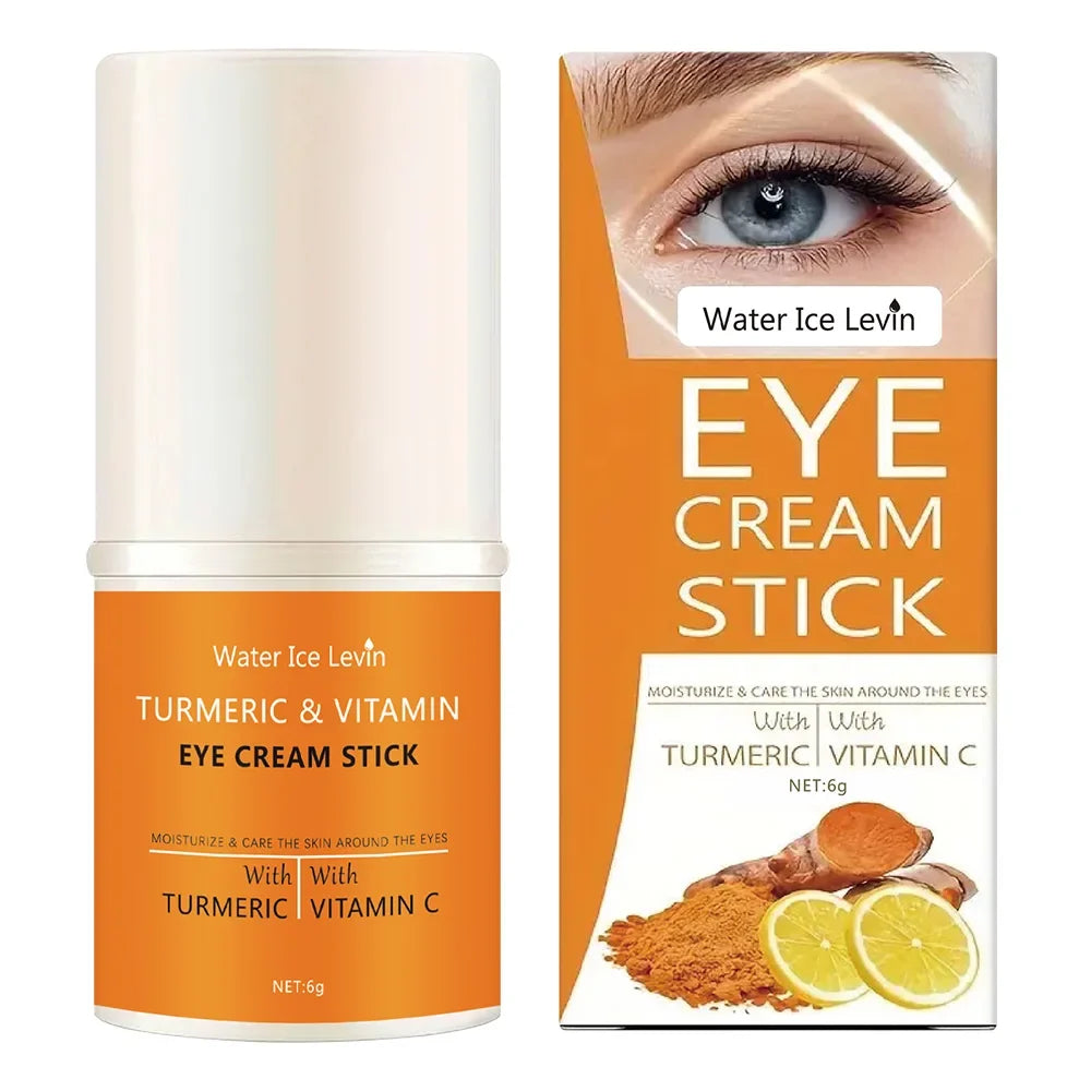 Turmeric Vitamin C Eye Cream Stick – Brighten & Smooth Eye Cream Stick Qme 6g A Box