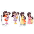 DIY Miniature Figurines Mother & Daughter Desktop Ornament Miniature Figurine Qme Default Title