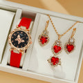 Women's Minimalist Butterfly Digital Quartz Watch | Alloy Case Digital Quartz Watch Qme Red
