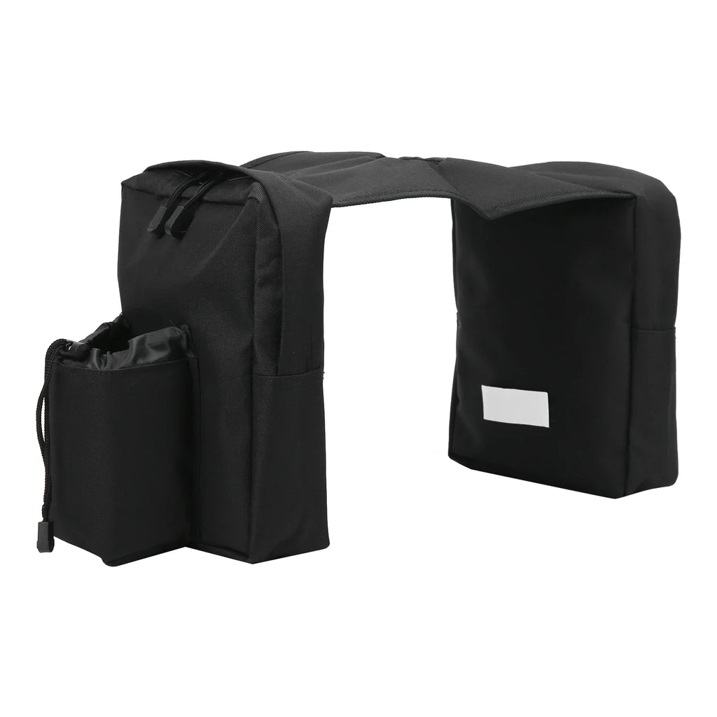 Motorcycle Front Tank Saddle Bag – ATV Dirt Bike Storage Pouch Motorcycle Tank Bag Qme black
