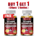 Yimiduk Vitamin B Complex 120 Capsules – Buy 1 Get 1 Free Vitamin Supplement Qst 120pcs-2 Bottles