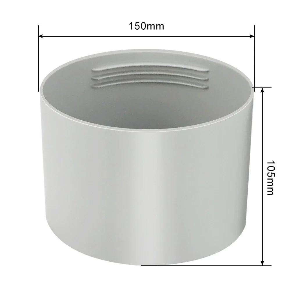 Exhaust Hose Connector 150mm 130mm | Universal ABS Vent Fitting Exhaust Hose Connector Qme 150mm