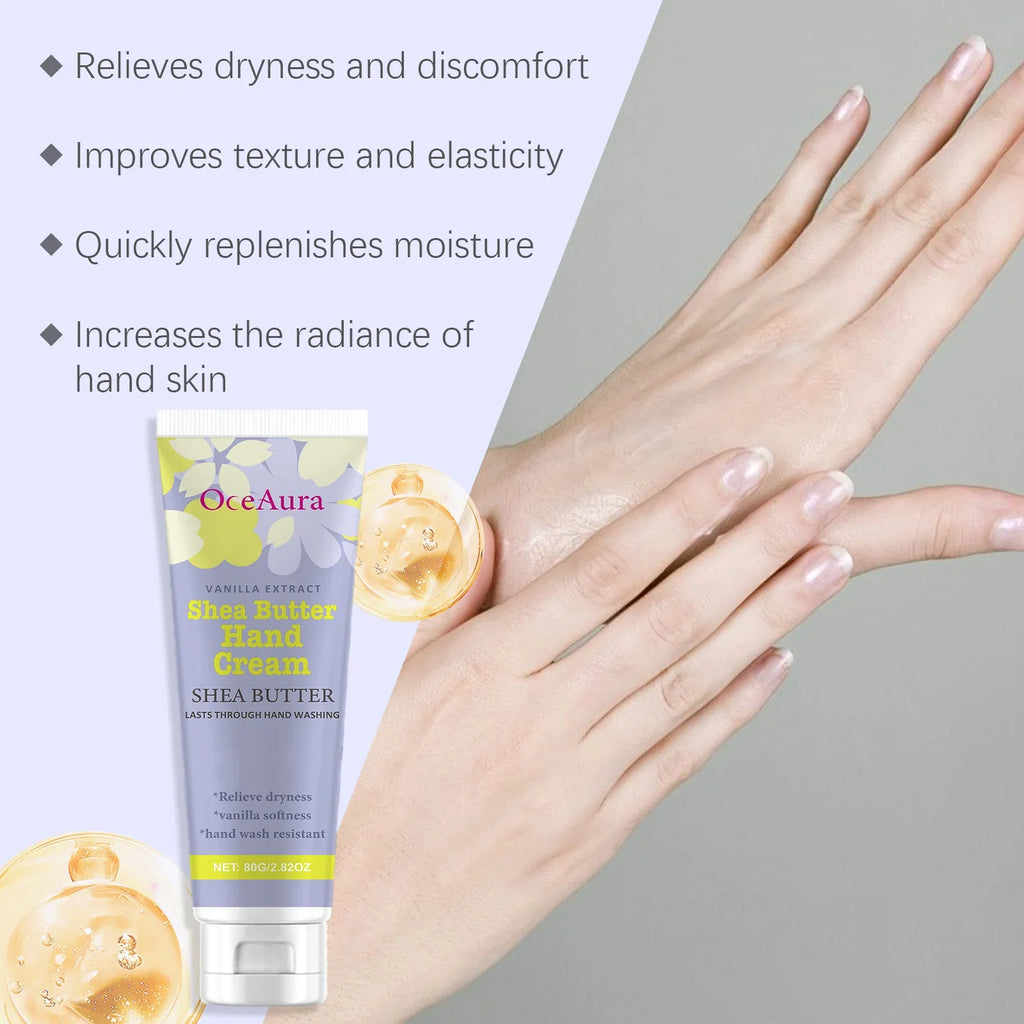 Shea Butter Hand Cream – Deep Hydration, Fast-Absorbing Moisturizing Hand Cream Qme