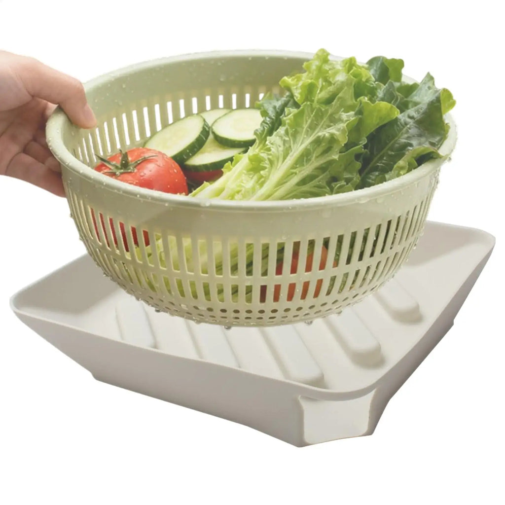 Silicone Dish Drying Mat with Drain Spout | Non-Slip Counter Silicone Drying Mat Qme