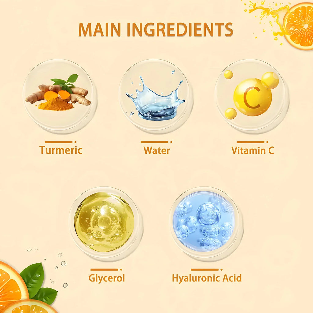 Turmeric & Vitamin C Neck Firming Cream – Lifting & Brightening Neck Firming Cream Qme