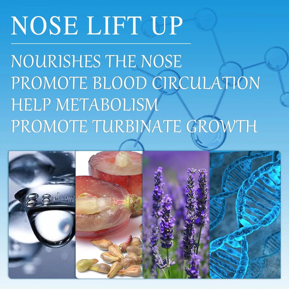 YOUNGCOME Nose Lifting Massage Essential Oil – 10ml Serum Facial Massage Oil Qst