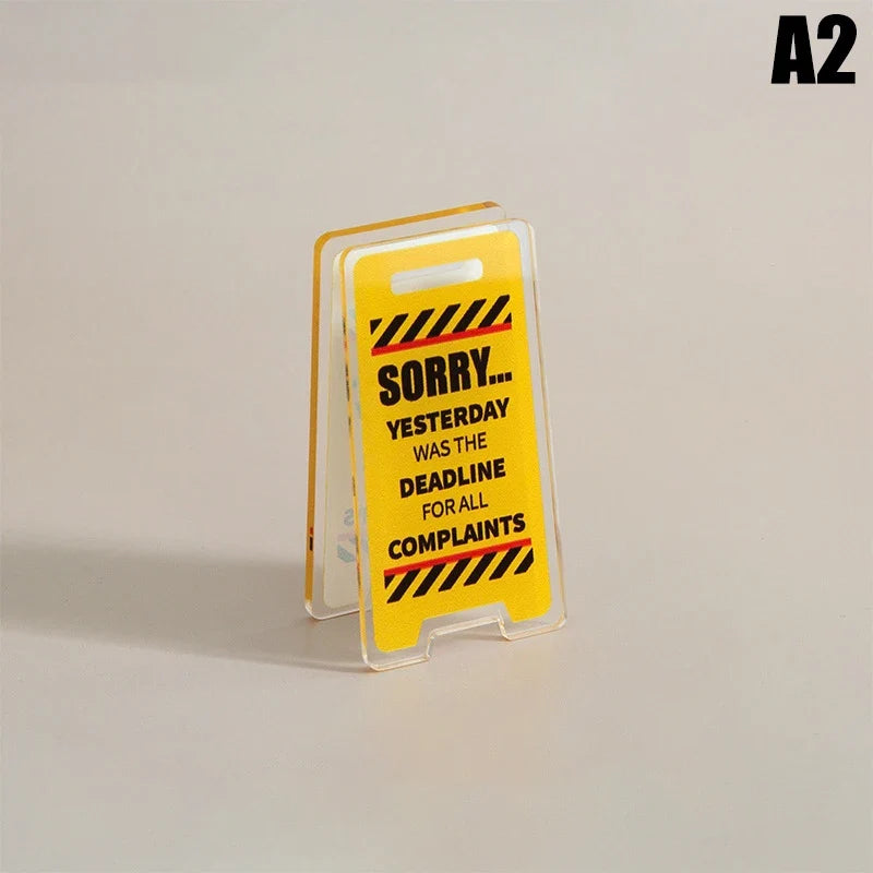 "I'm Busy" Funny Resin Desk Sign – Novelty Office Decor Gift Novelty Desk Sign Qme A2