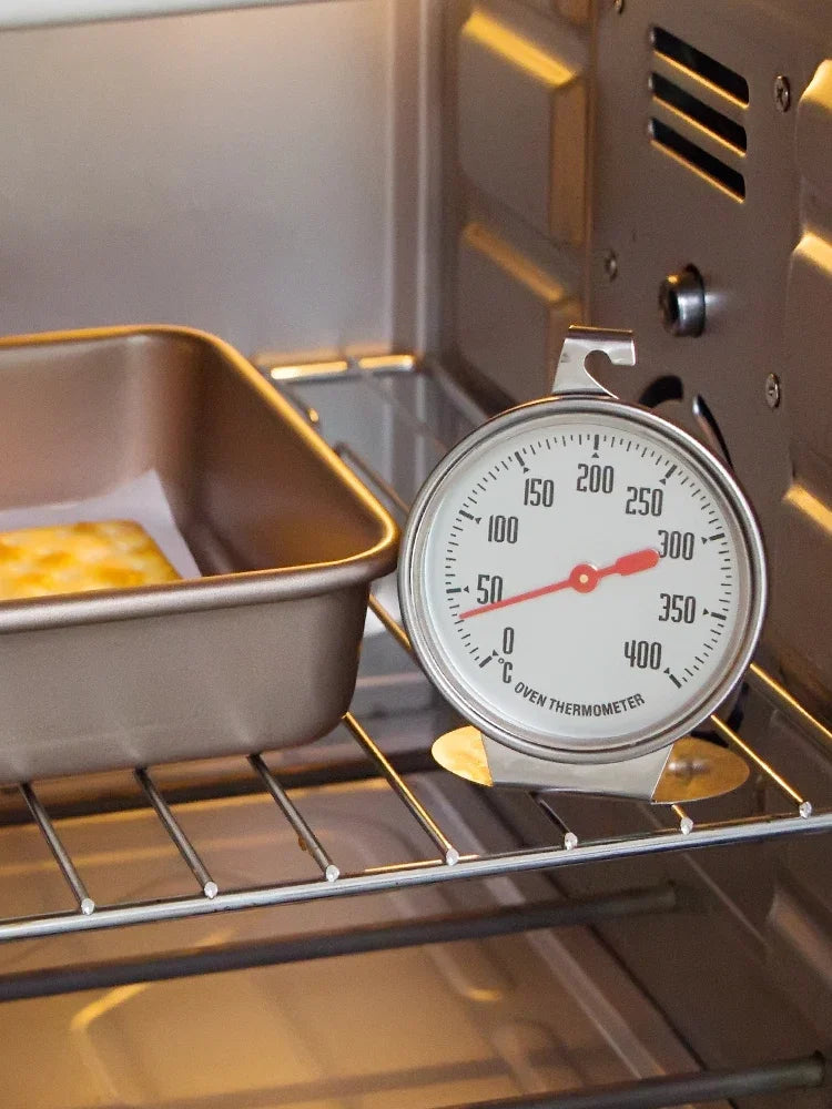 Stainless Steel Oven Thermometer | Large Dial 0–400°C Oven Thermometer Qst