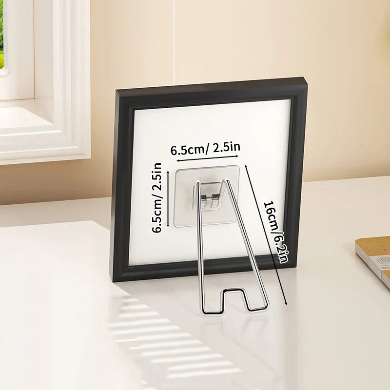 No Drill No Nail Photo Frame Stand Desktop Display Holder Photo Frame Stand Qme S