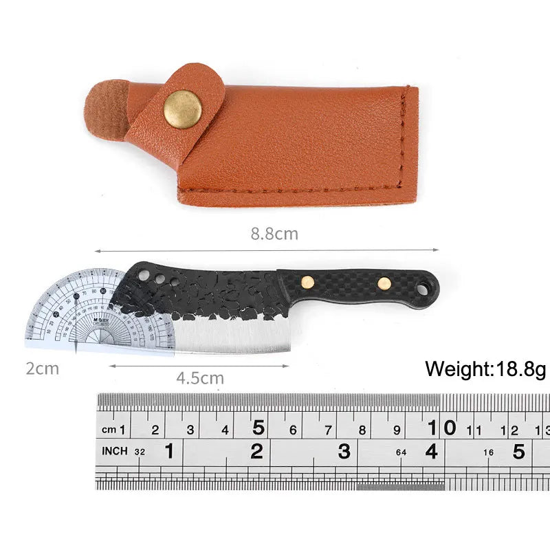Swayboo Mini Fixed Blade EDC Knife – G10 Handle & Holster Fixed Blade Knife Qst D