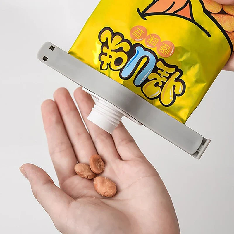 Screw Cap Bag Sealing Clips for Snacks, Spices & Food Storage Bag Sealing Clip Qme 1pc