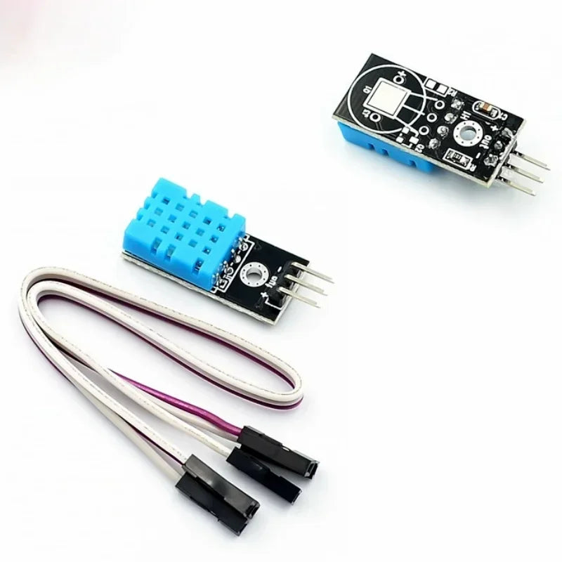 DHT11 Temperature & Humidity Sensor Module with Cable | DIY Kit Humidity Sensor Module Qme 10pcs DHT11 temperature