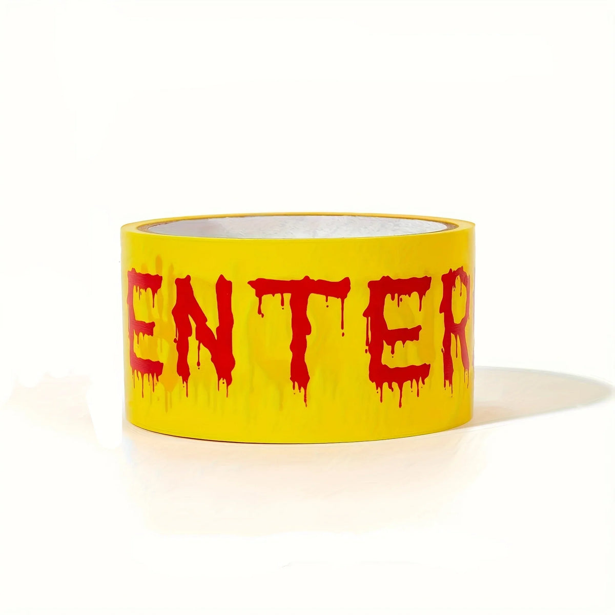 Halloween Warning Tape 1.9" x 82 Ft Indoor Outdoor Decor Halloween Decoration Tape Qme 1Roll