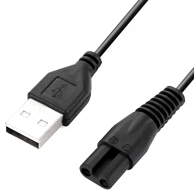 Meridian Shaver Trimmer Replacement Charger Cable | Power Cord Replacement Charger Cable Qme