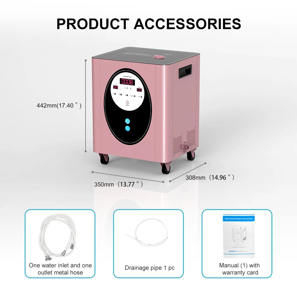 SUYZEKO Whole House Hydrogen Water Bath Machine | 3000PPB Hydrogen Water Generator Qst GY-519P-600H JP