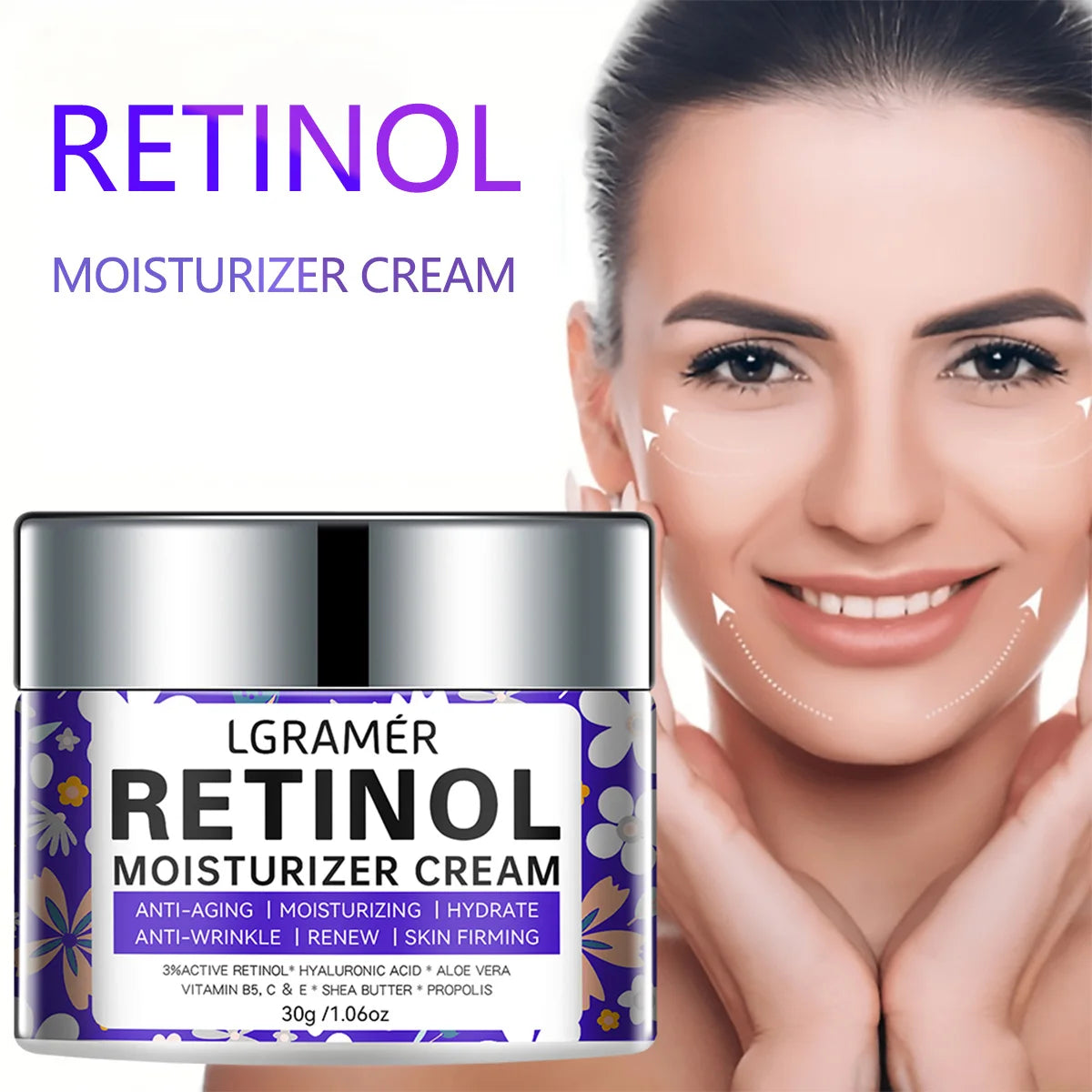 YOUNGCOME Retinol Face Cream – Firming, Brightening & Hydrating Retinol Face Cream Qst