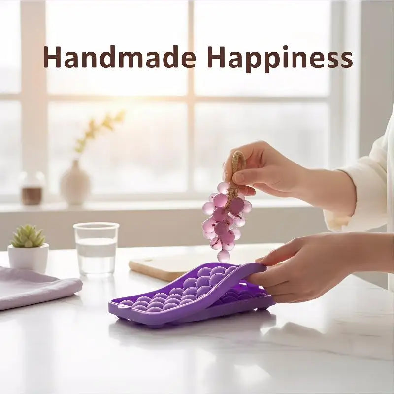 Grape Silicone Soap Mold DIY Kit – Handmade Soap Making Set Soap Making Mold Kit Qst