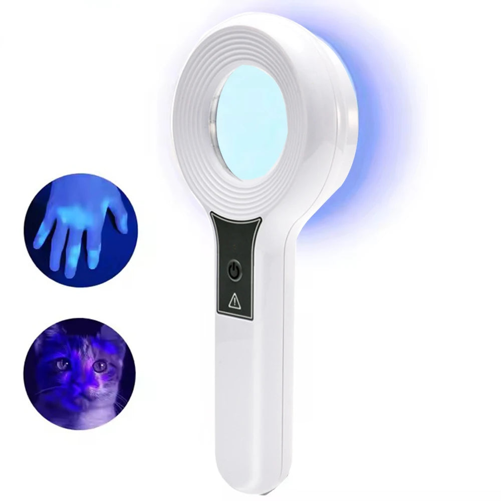 Wood's Lamp Portable UV Skin Analyzer – 365nm Facial Tool UV Skin Analyzer Qst