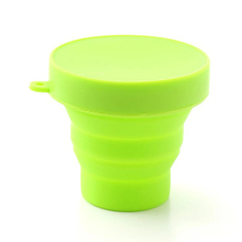 XceeFit Medical Silicone Menstrual Cup – Reusable, 2 Sizes Menstrual Cup Qst Storage cup-green L